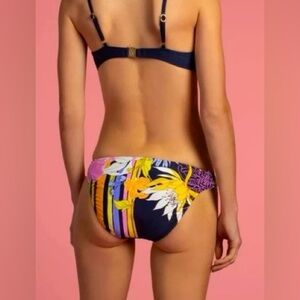 🔥 TRINA TURK 🌊SWIM & SPA COLLECTION MULTI FLORAL HIPSTER BOTTOM SIZE 14 NWT ✅